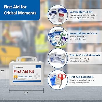 Amazon.com: First Aid Only 91324 ANSI A 2021 and OSHA